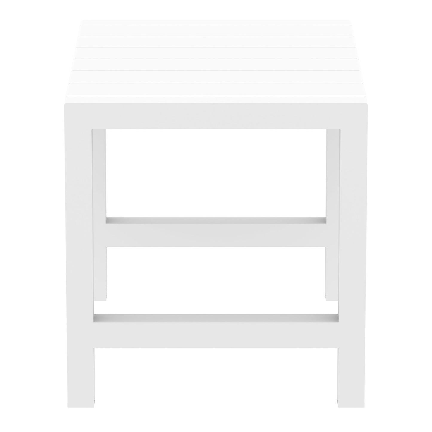 Whitehaven Outdoor Extension Bar Table - White (1000mm or 1400mm)