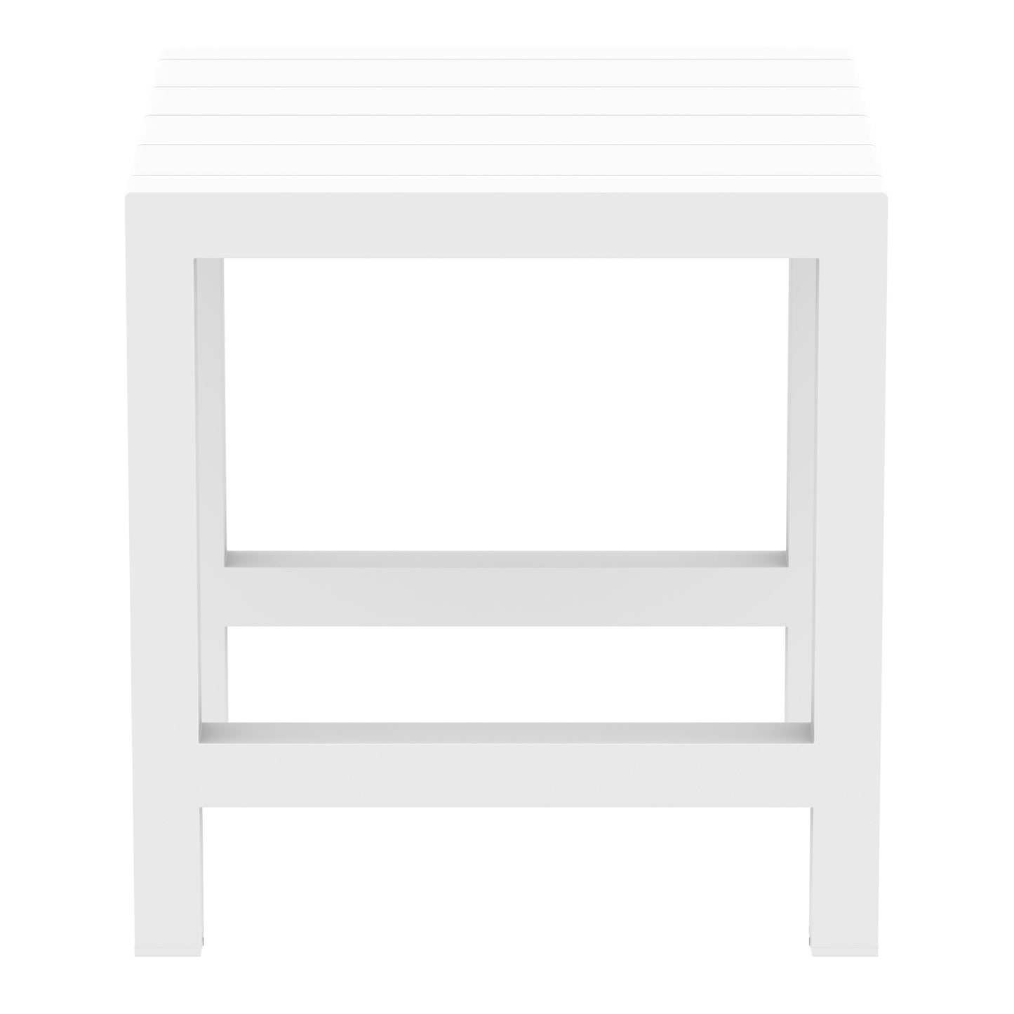 Whitehaven Outdoor Extension Bar Table - White (1000mm or 1400mm)