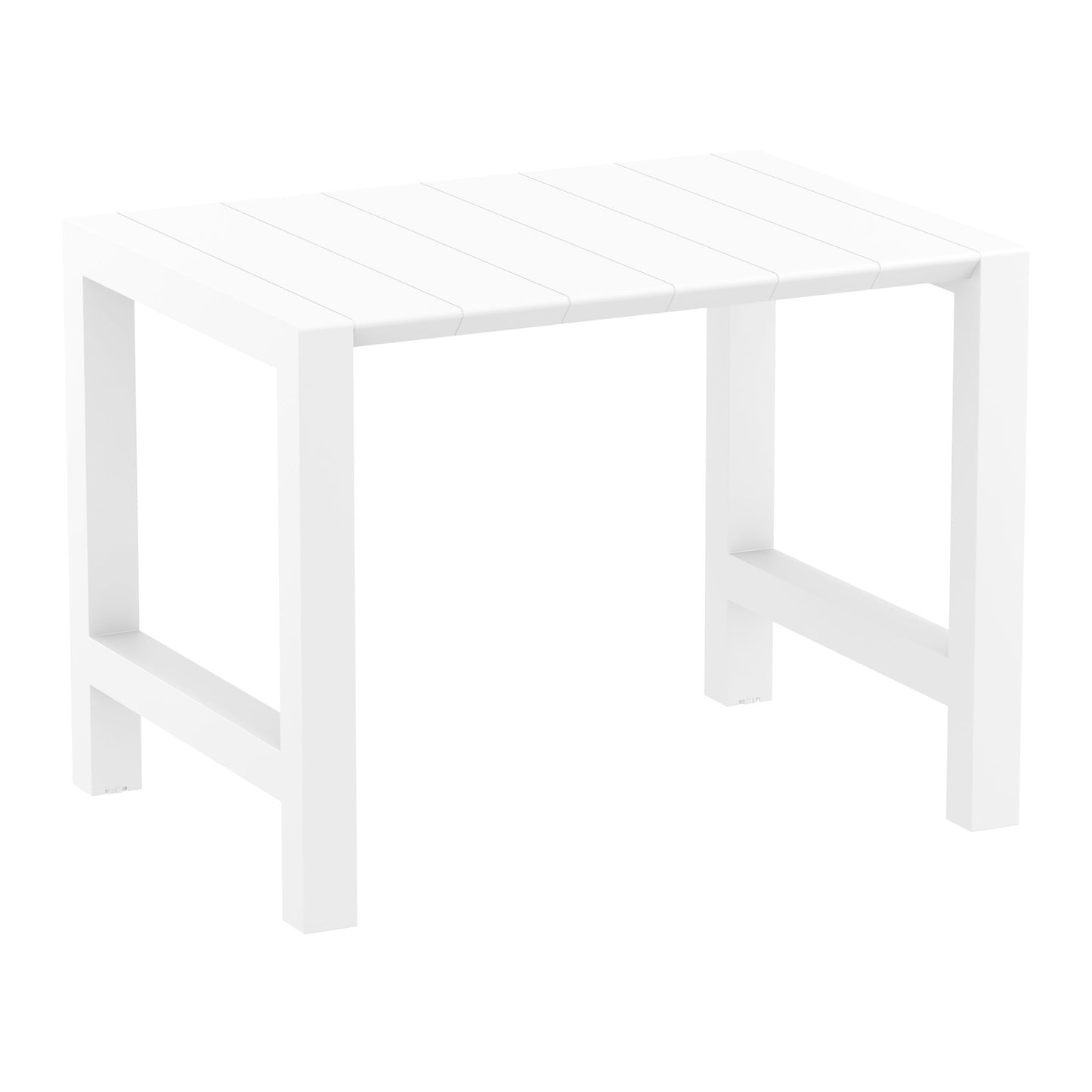 Whitehaven Outdoor Extension Bar Table - White (1000mm or 1400mm)