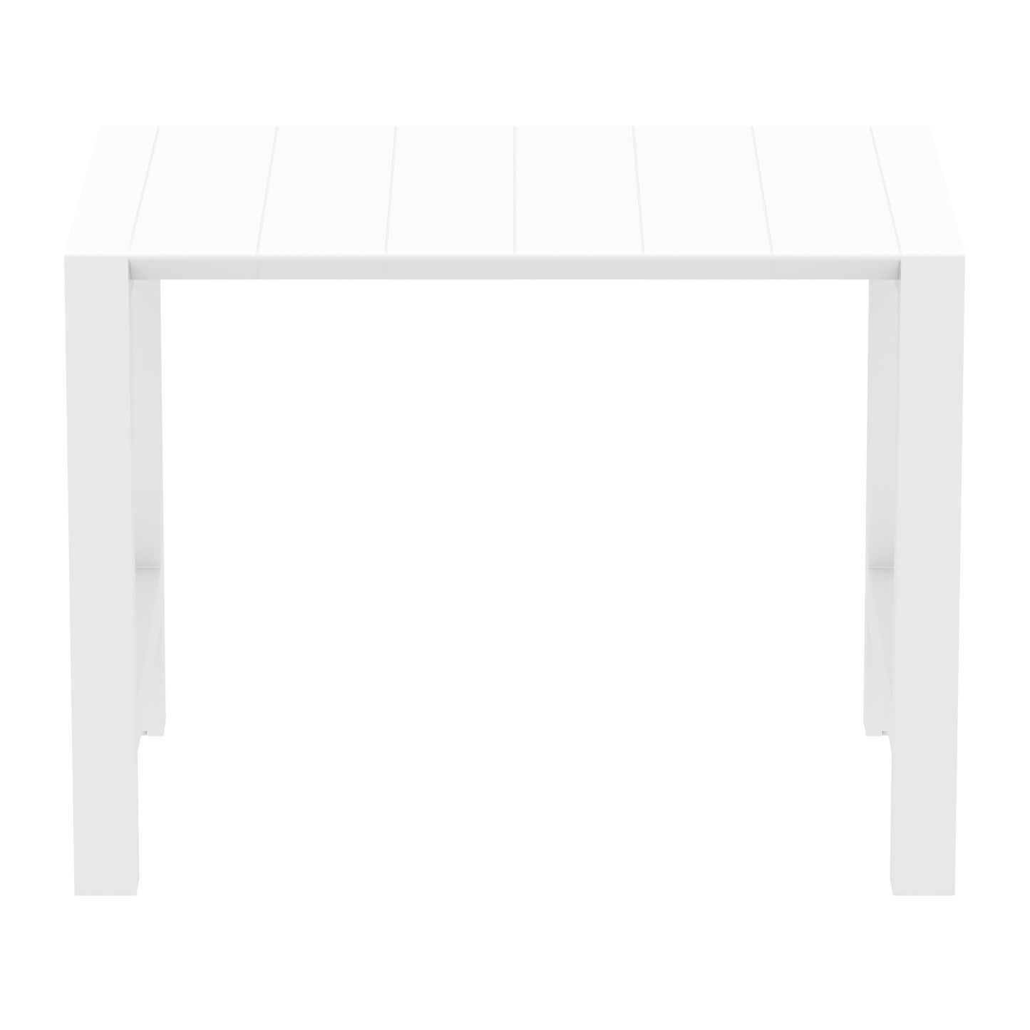 Whitehaven Outdoor Extension Bar Table - White (1000mm or 1400mm)