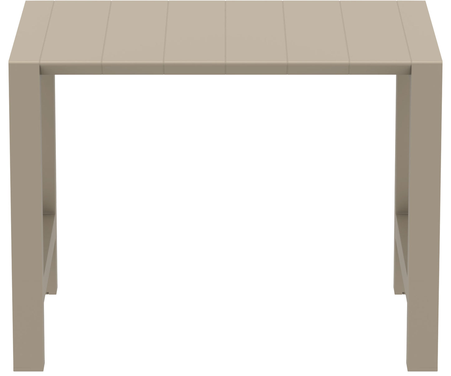 Whitehaven Outdoor Extension Bar Table - Latte (1000mm or 1400mm)