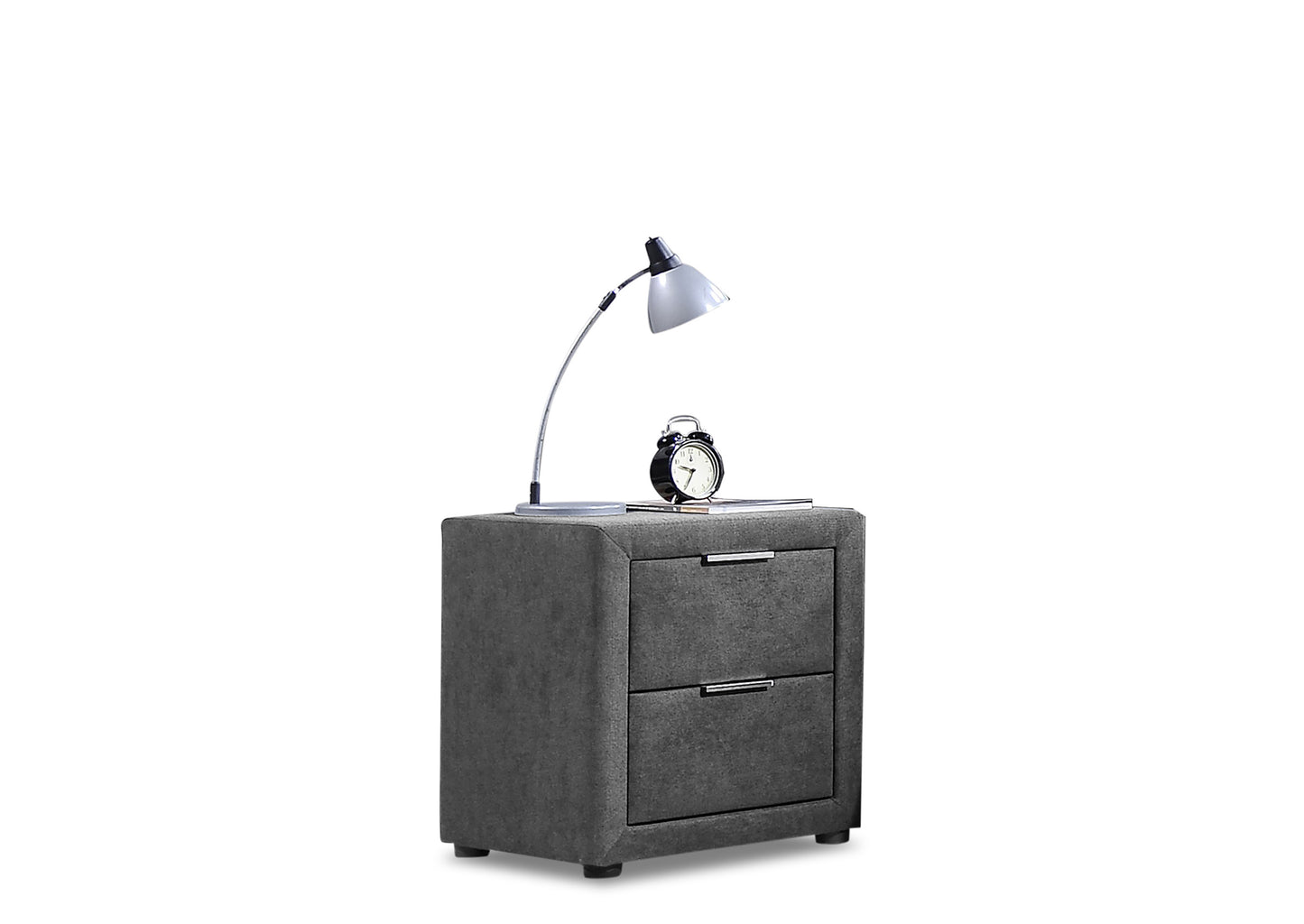 Dusk Bedside Table - Graphite