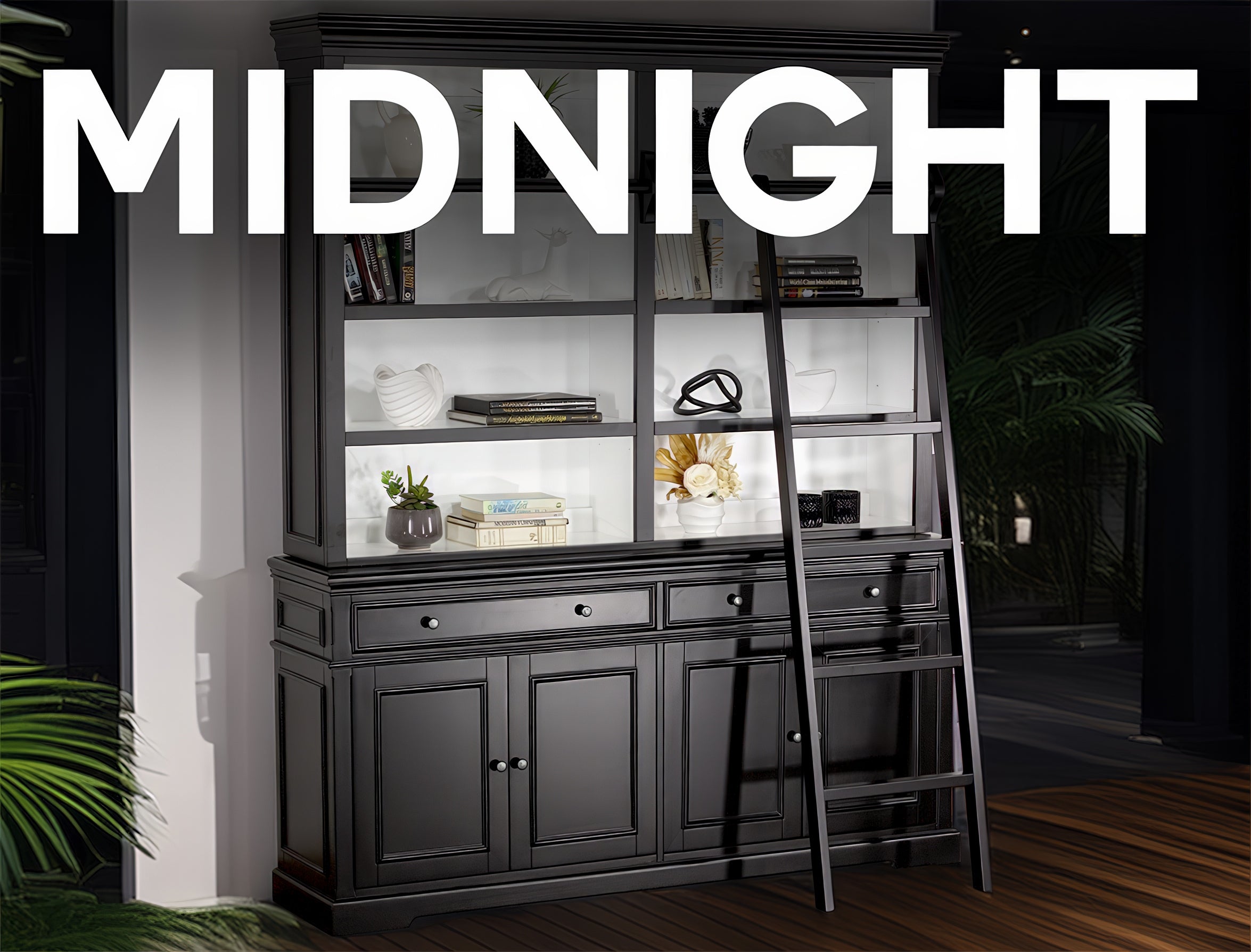 Midnight Black Hamptons, Brisbane Furniture