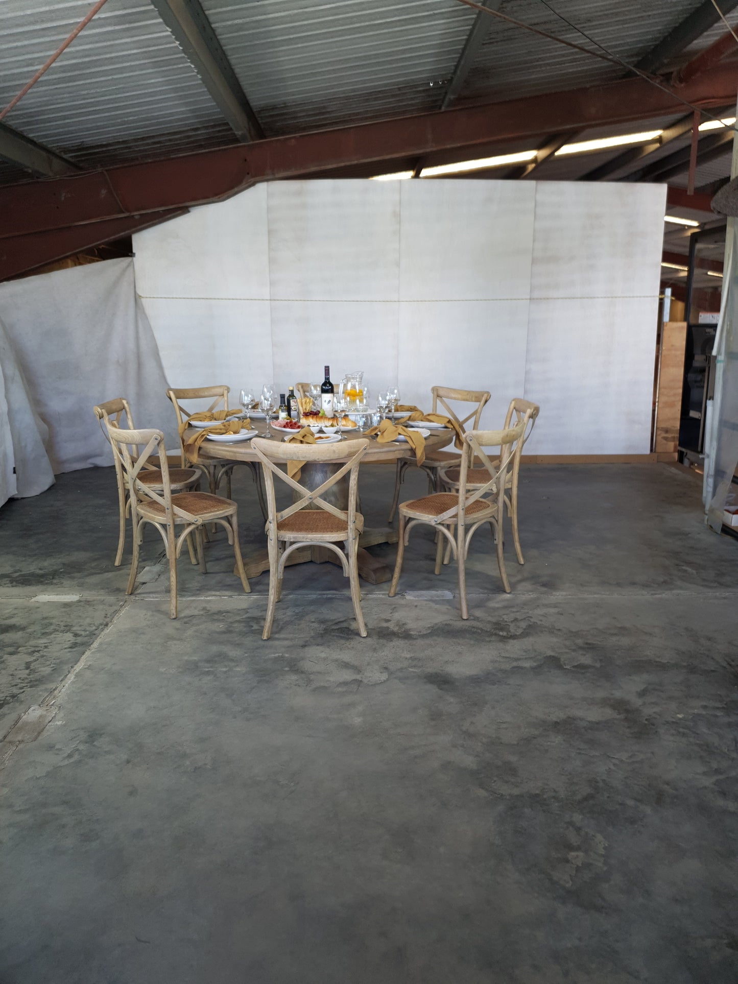 Parisienne Dining Table - Antique (1500mm)