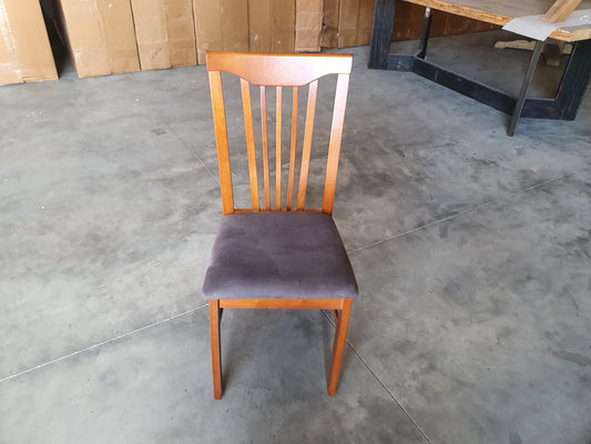 Factory Second - Lodge Slat Back Upholstered Chair (Single)