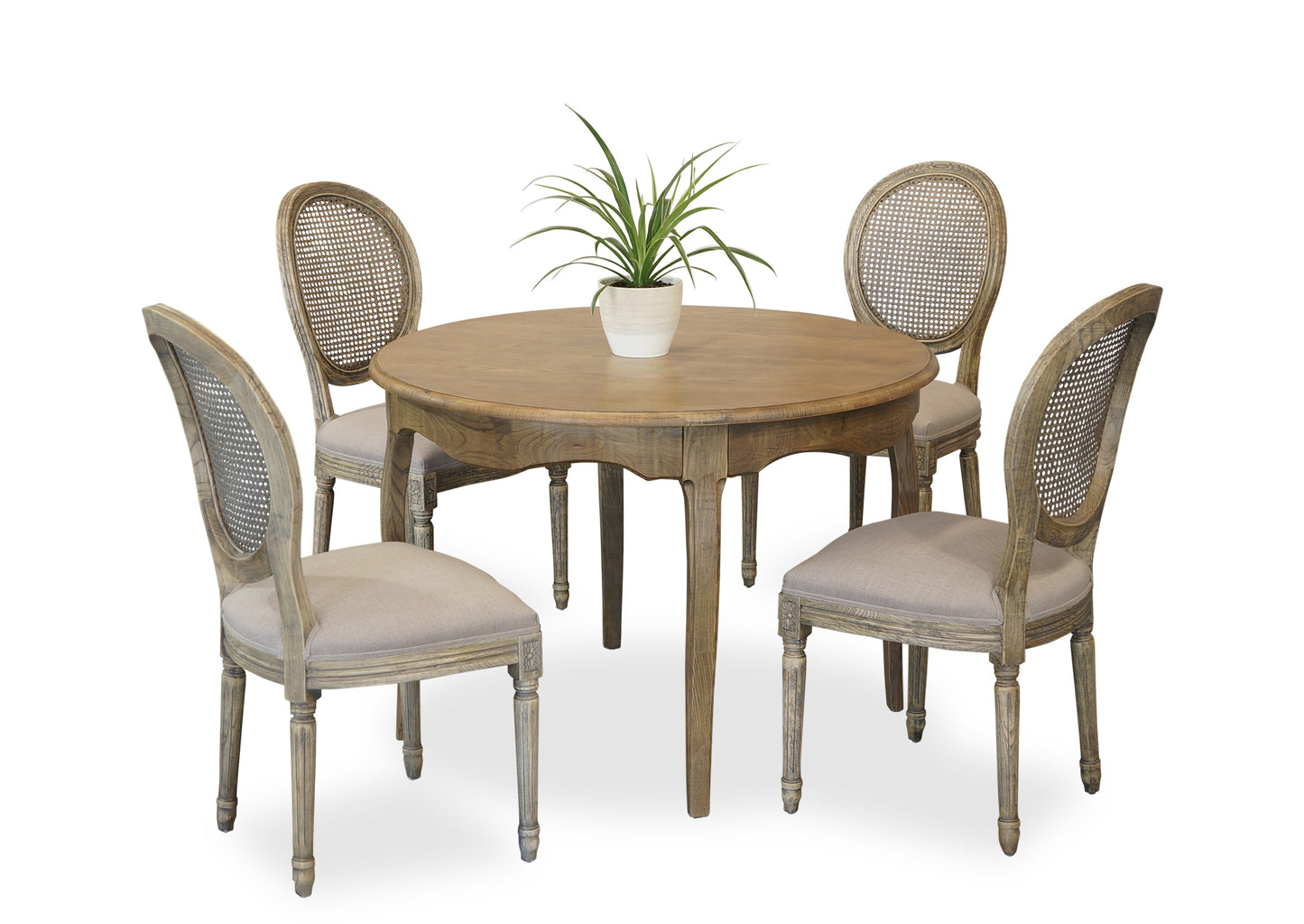 Motif Chair (Cane Back) - Antique