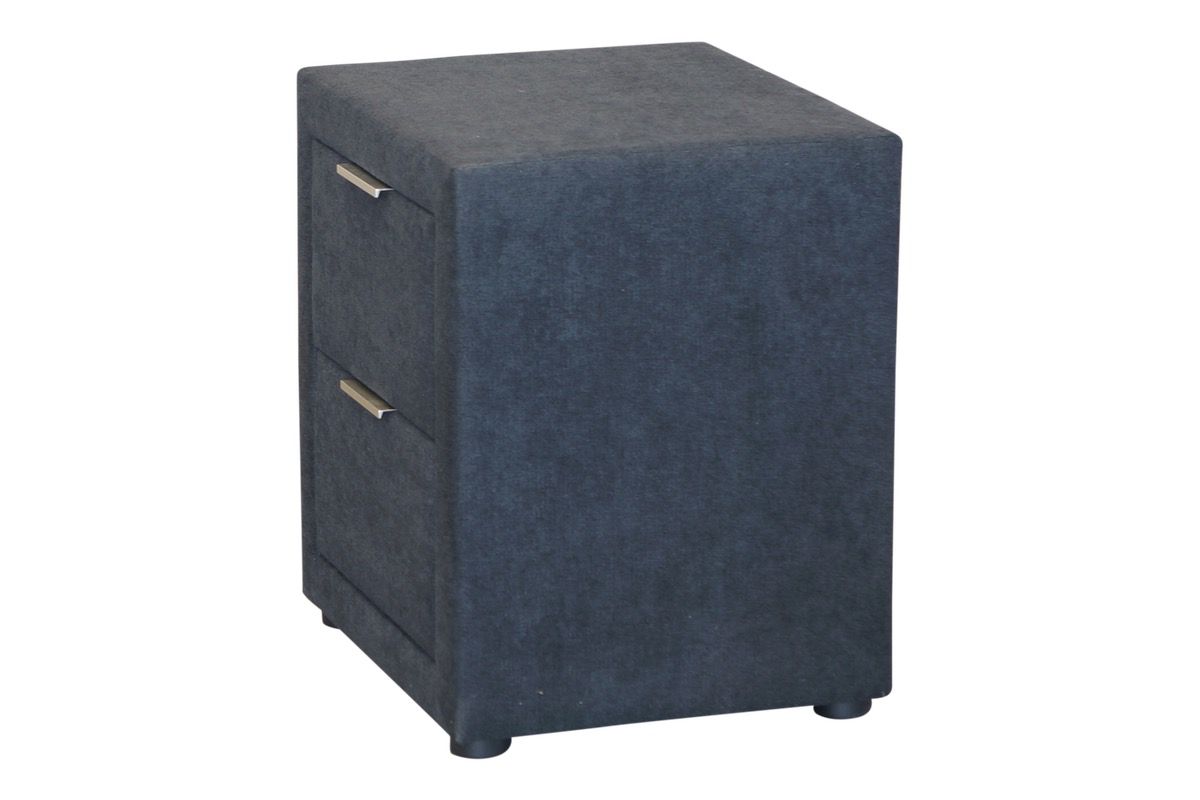 Dusk Bedside Table - Charcoal