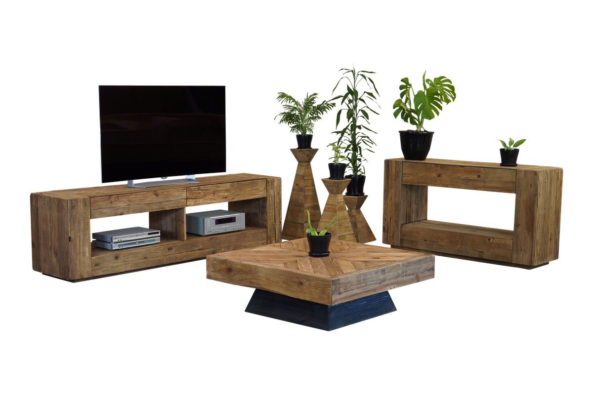 Plantation Console Table - Cubic (1400mm)