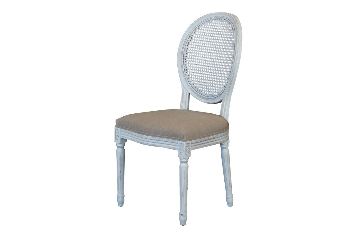 Motif Chair (Cane Back) - White