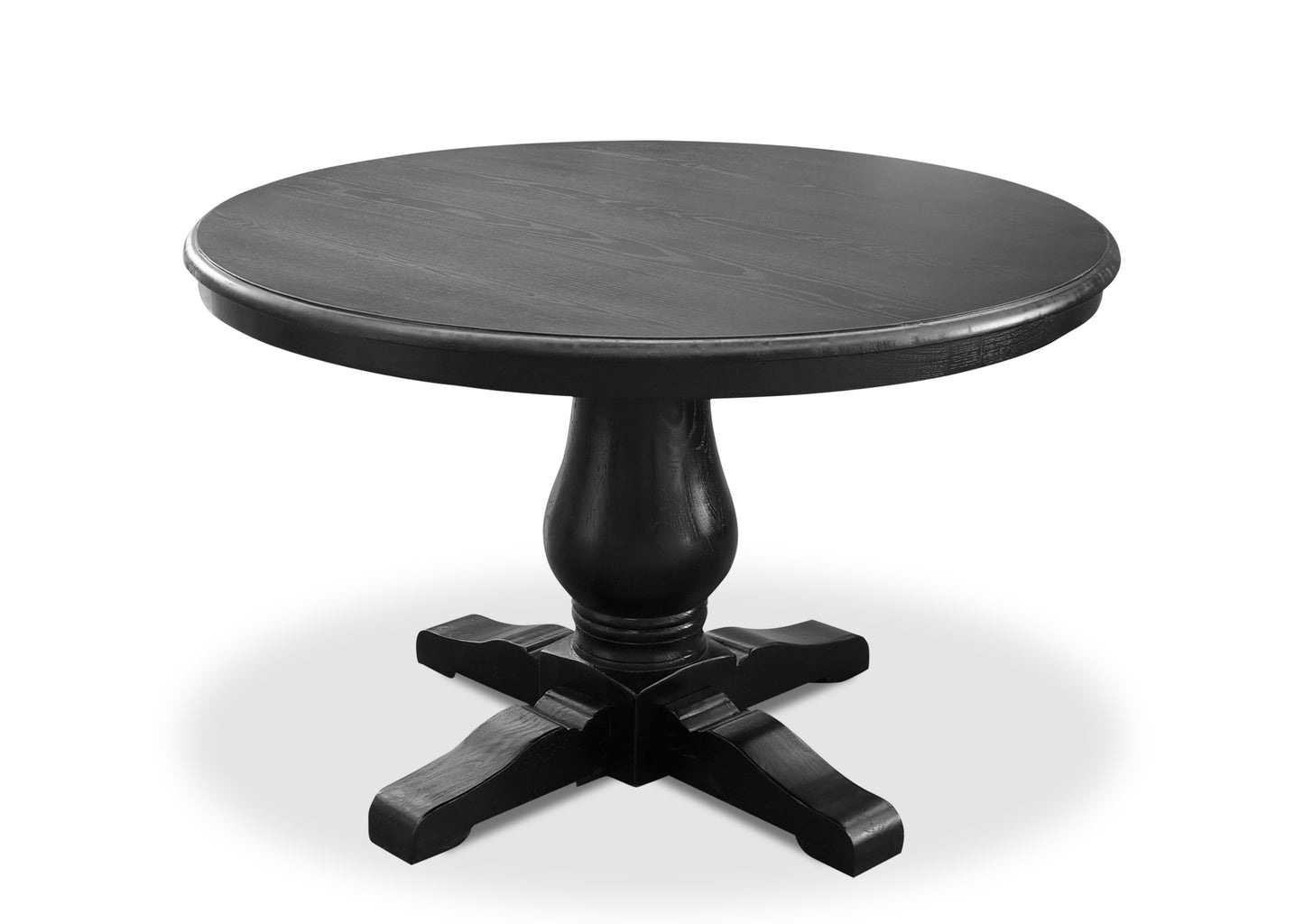 Parisienne Black & Tweed Dining Suite (1200mm)