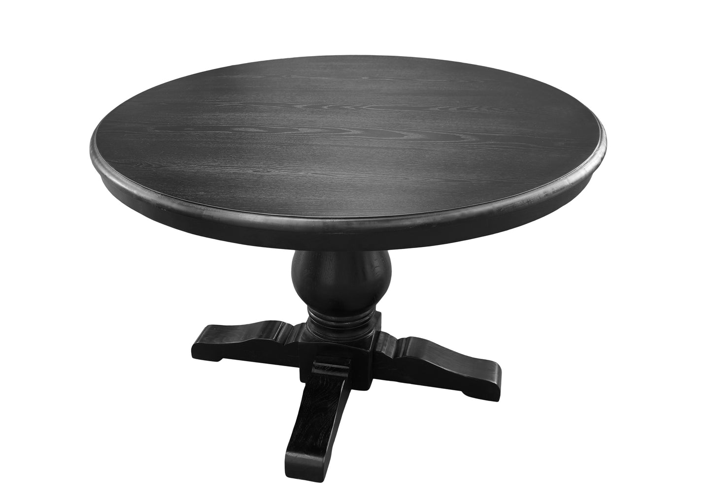 Parisienne Black & Cross Back Dining Suite (1200mm)