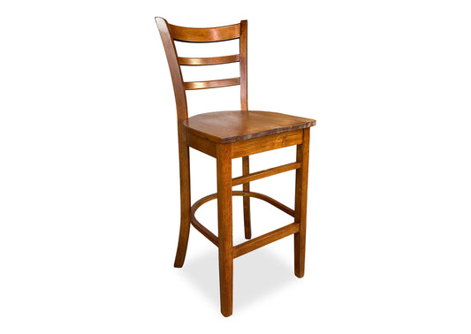 Lodge Kitchen Stool (Timber Seat)