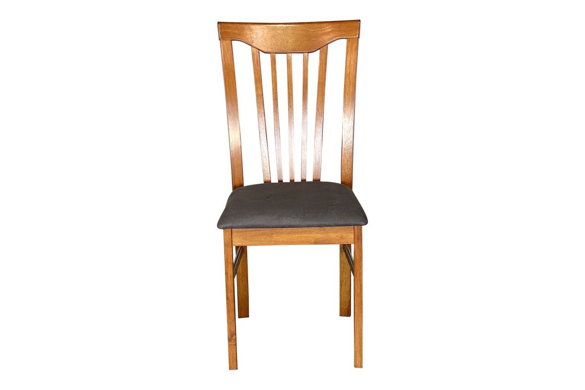 Lodge Chair - Slat Back (Upholstered Seat)
