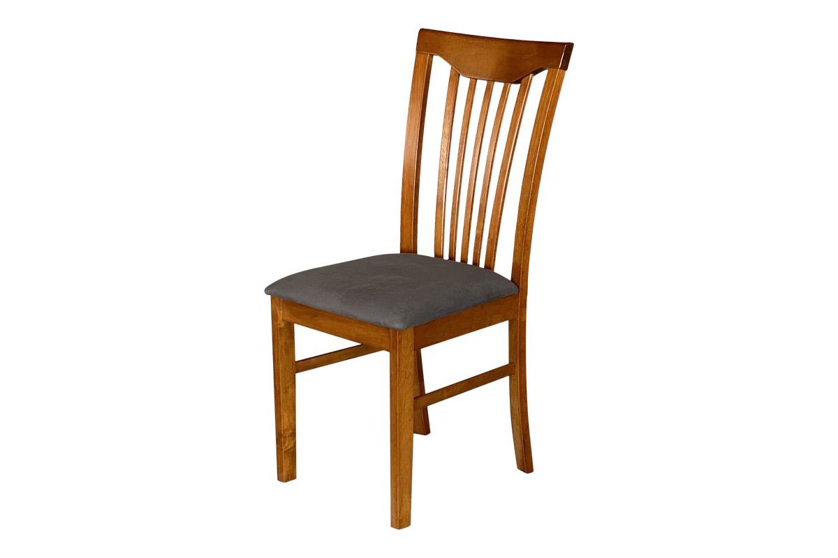 Lodge Chair - Slat Back (Upholstered Seat)