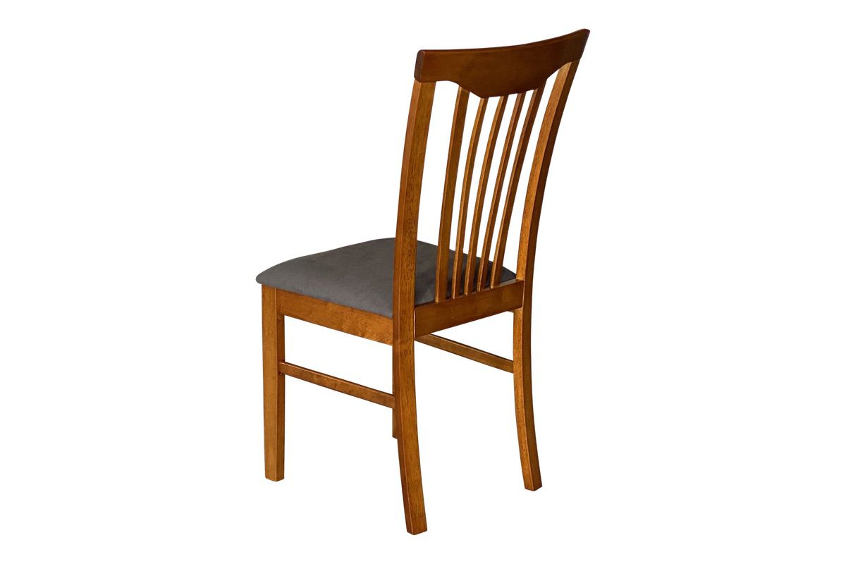Lodge Chair - Slat Back (Upholstered Seat)
