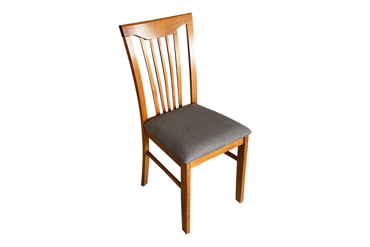 Lodge Chair - Slat Back (Upholstered Seat)