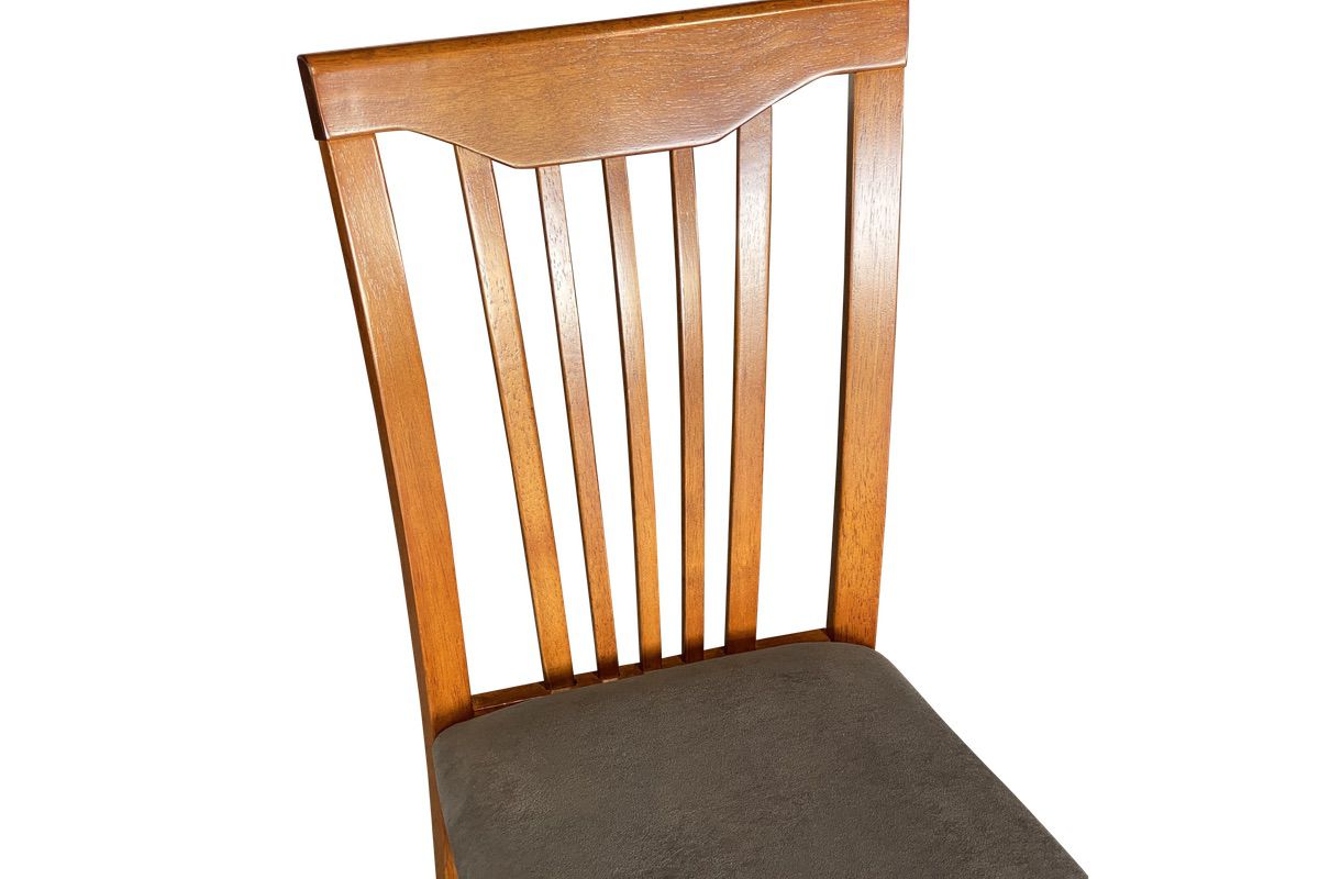 Lodge Chair - Slat Back (Upholstered Seat)