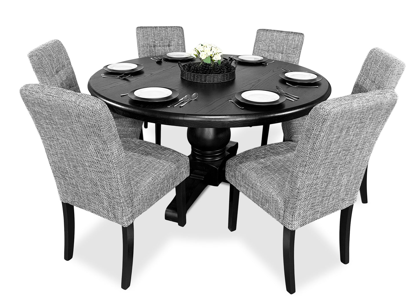 Parisienne Dining Table - Black (1500mm)