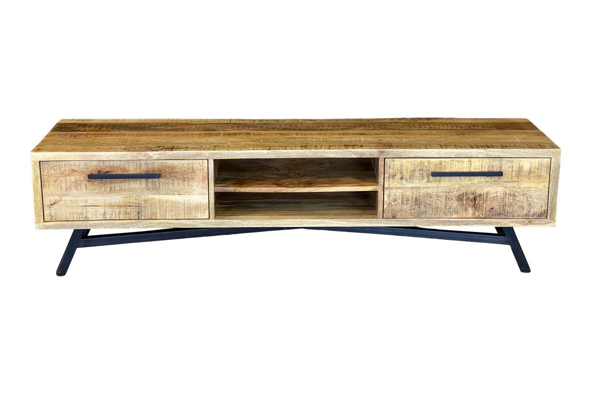 Draper Entertainment Unit (1800mm) - 2 Drawer