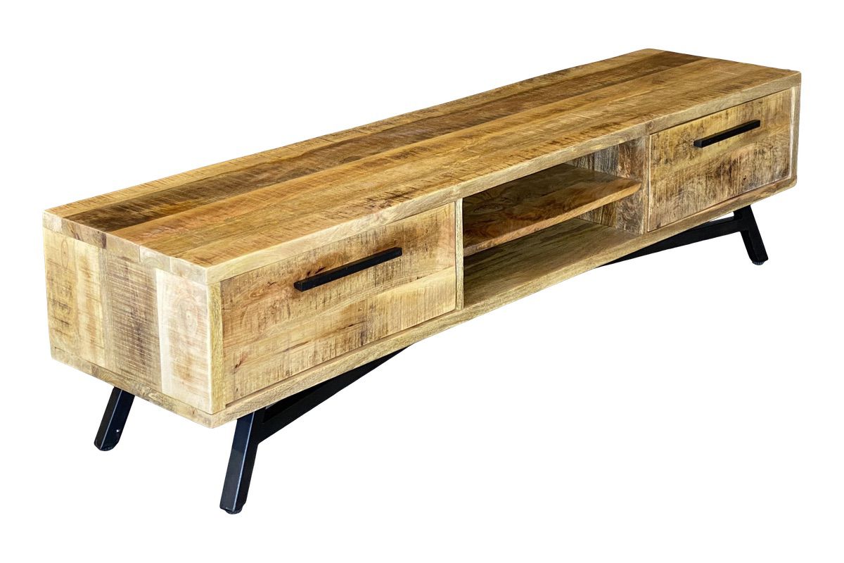 Draper Entertainment Unit (1800mm) - 2 Drawer
