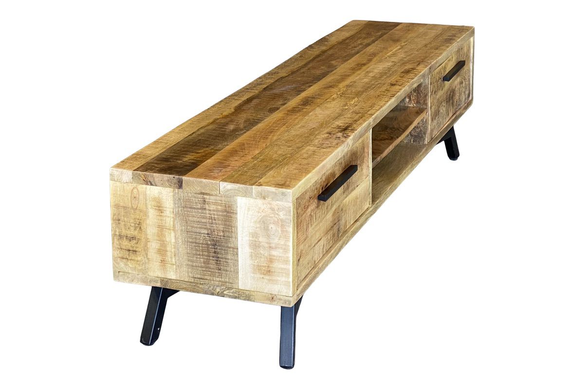 Draper Entertainment Unit (1800mm) - 2 Drawer