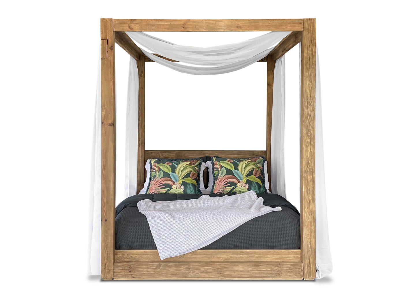 Plantation Bedroom Set - 4 Poster (4 Piece)