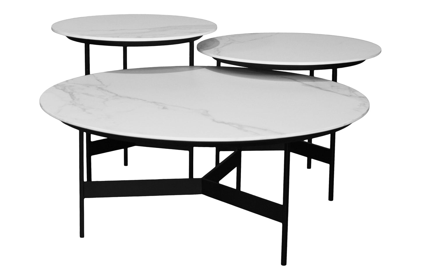 Halo Side Table - Marble