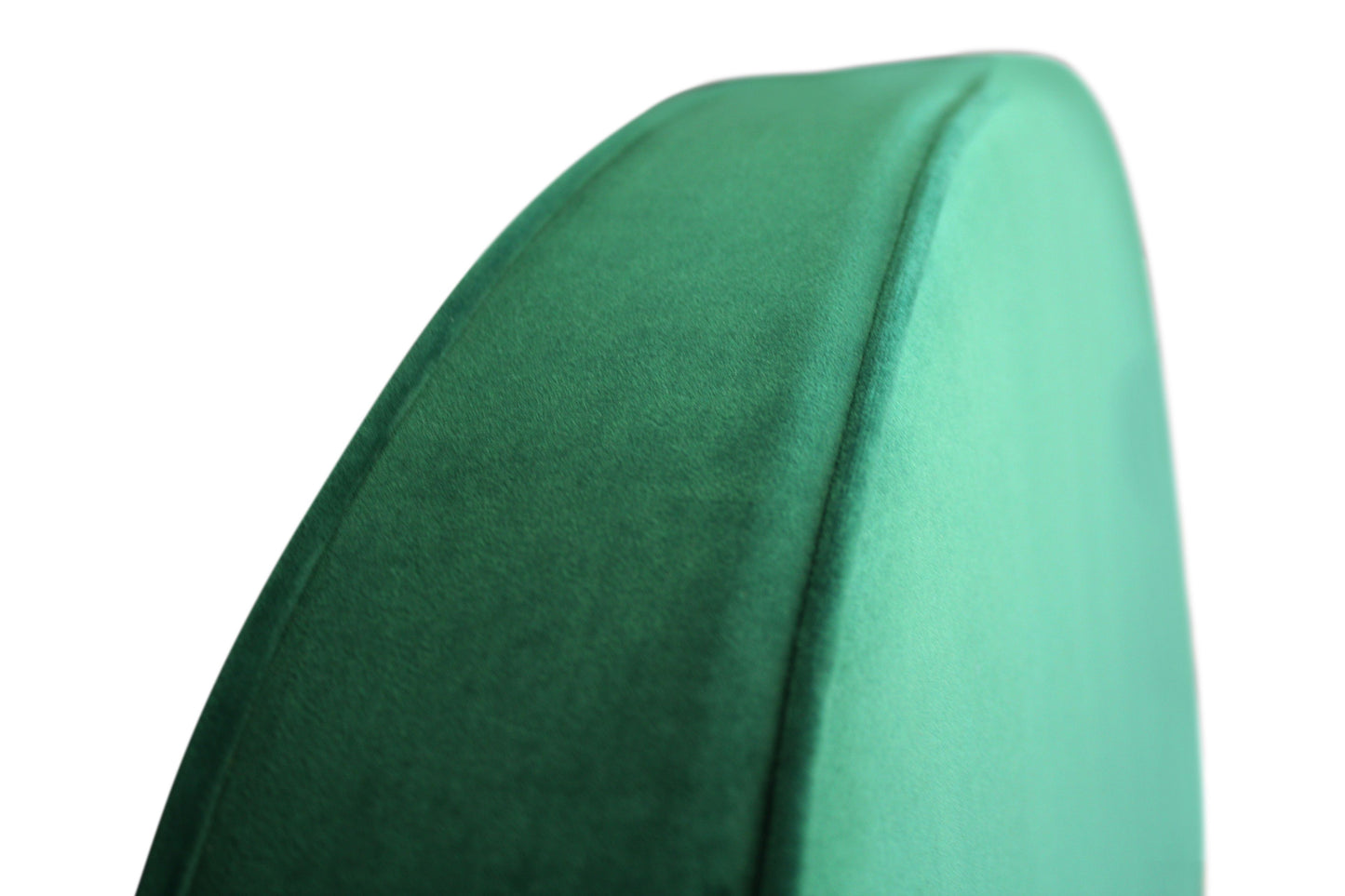 Arched Bedhead - Green Velvet