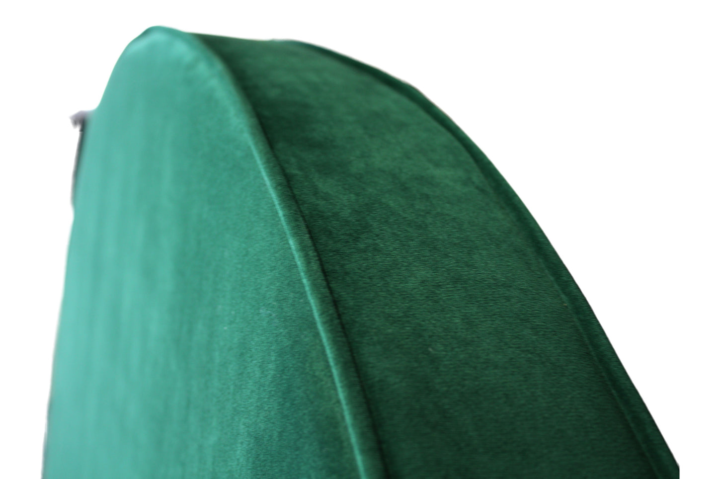 Arched Bedhead - Green Velvet