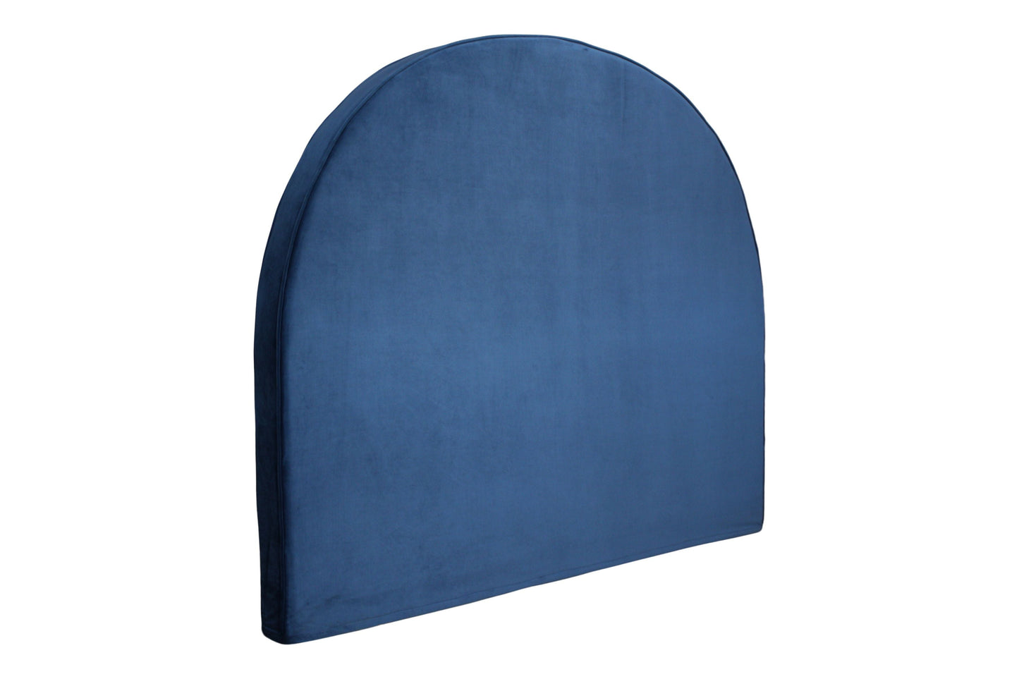 Arched Bedhead - Blue Velvet