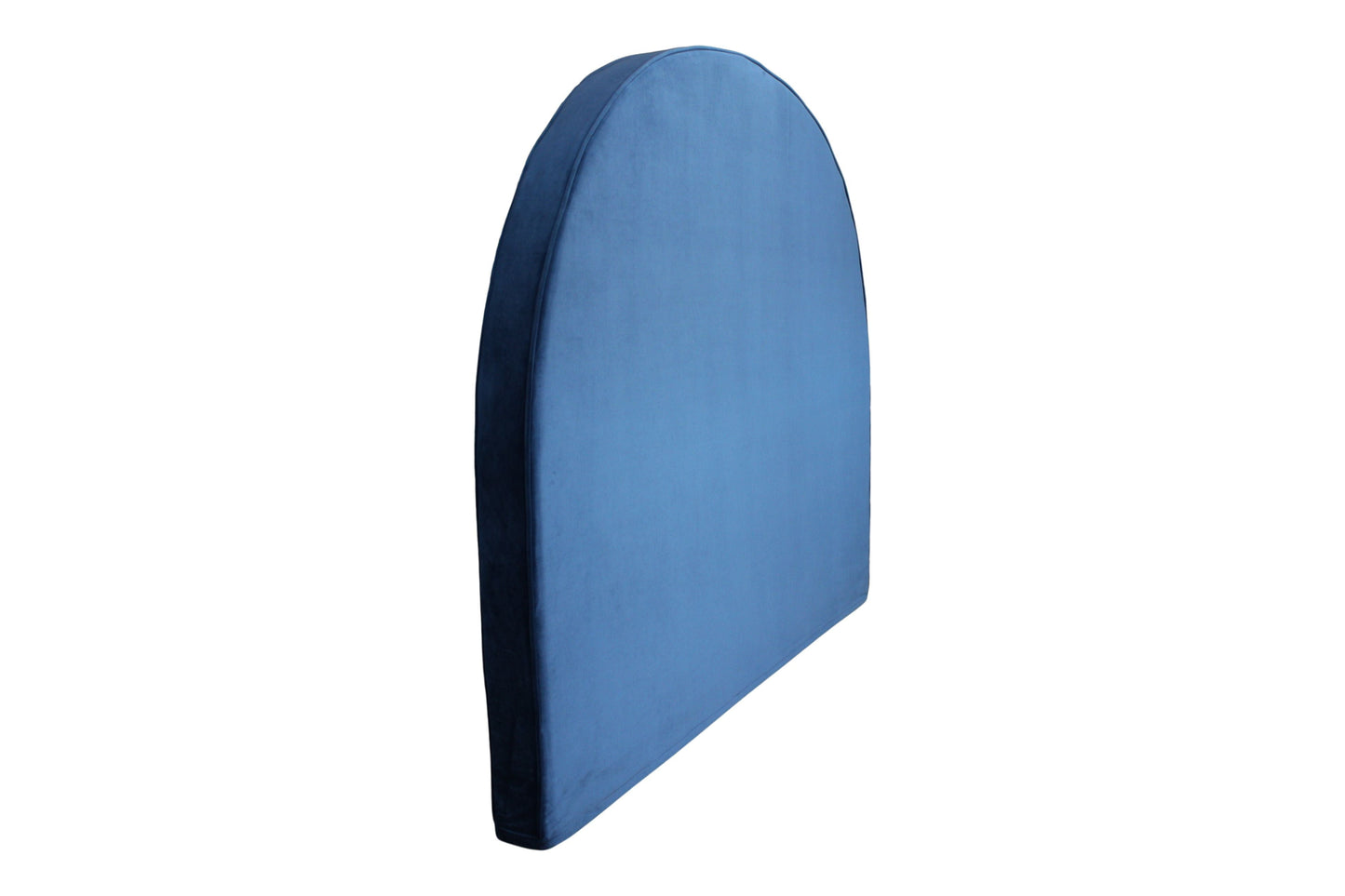 Arched Bedhead - Blue Velvet