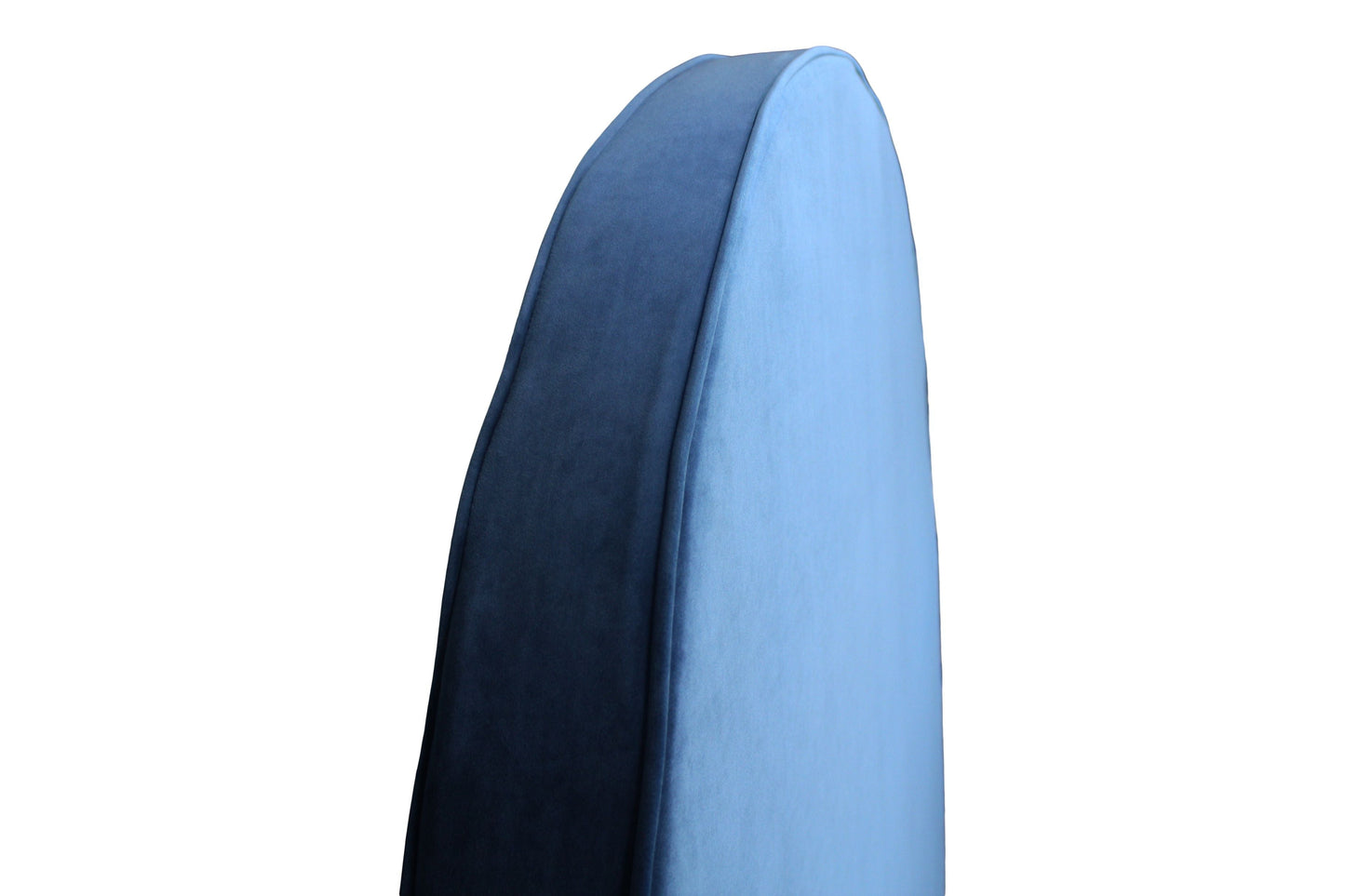Arched Bedhead - Blue Velvet