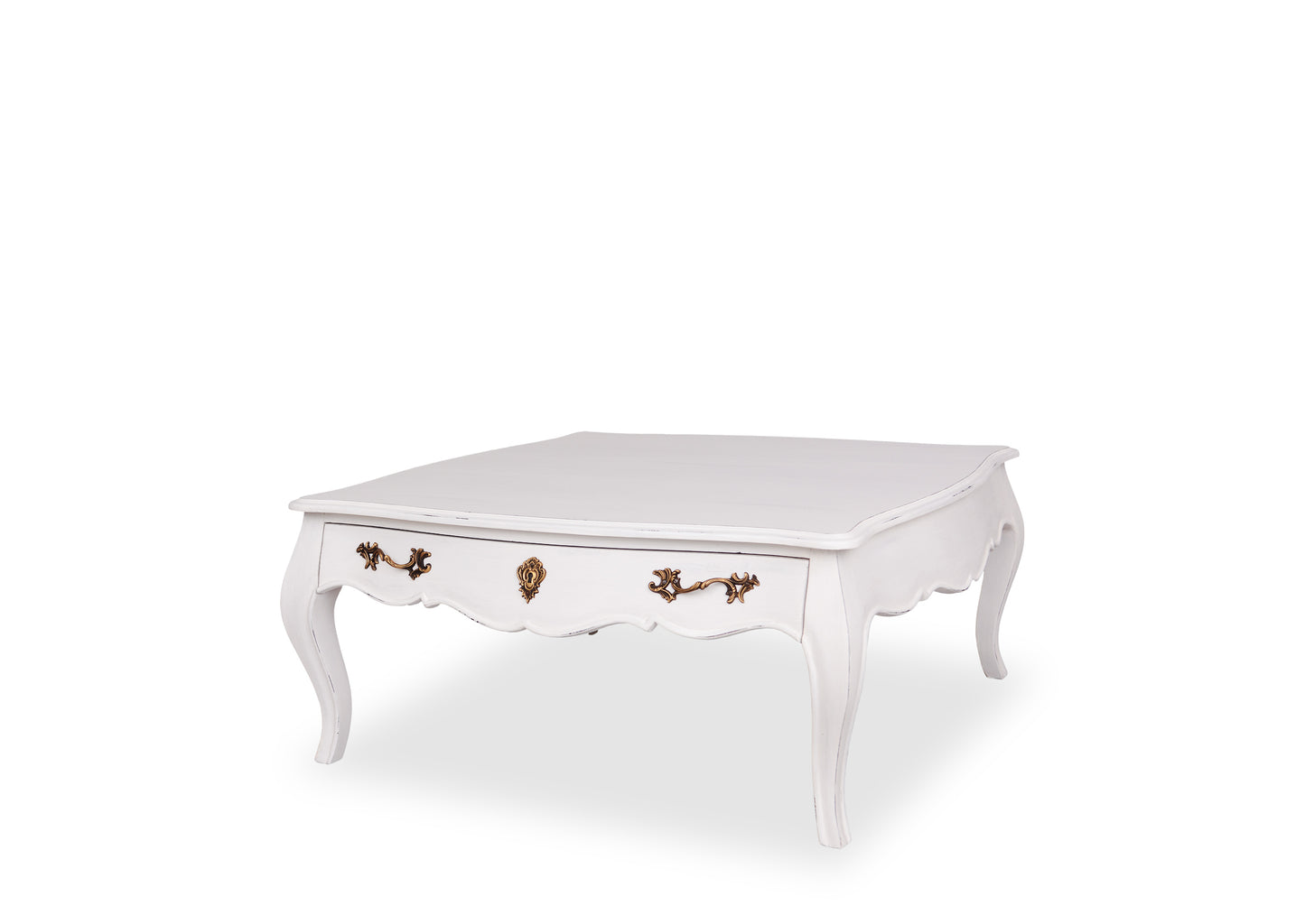 Belle ETU & Coffee Table Set - White