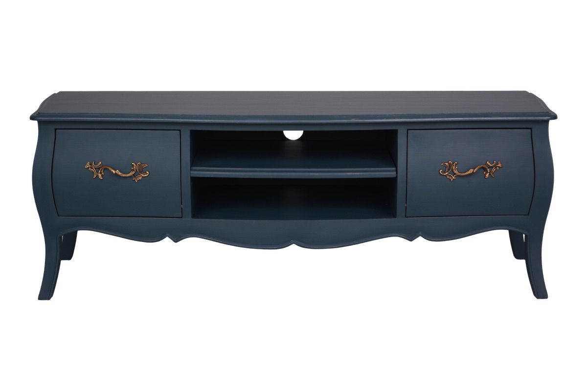 Belle Entertainment Unit (1200mm) - Hamptons Blue