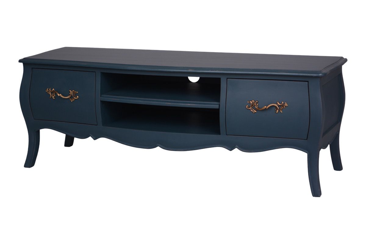 Belle Entertainment Unit (1200mm) - Hamptons Blue