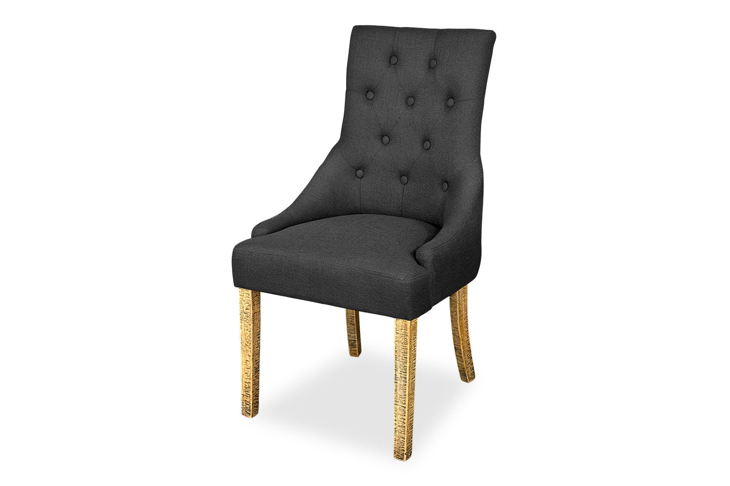 Scoop Back Chair - Dark Grey (Forge Legs)