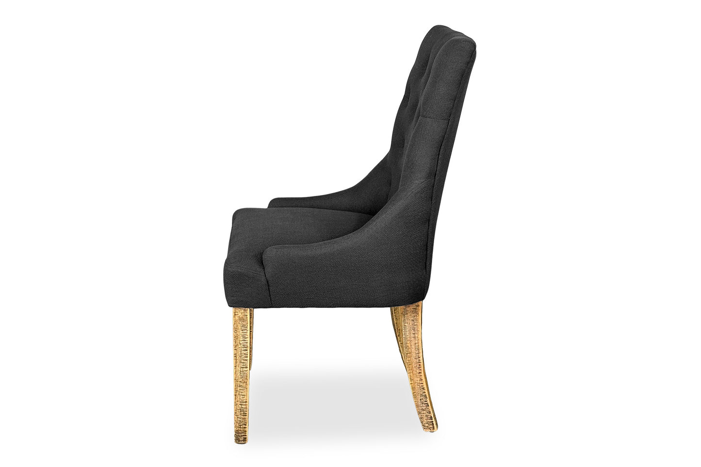 Scoop Back Chair - Dark Grey (Forge Legs)
