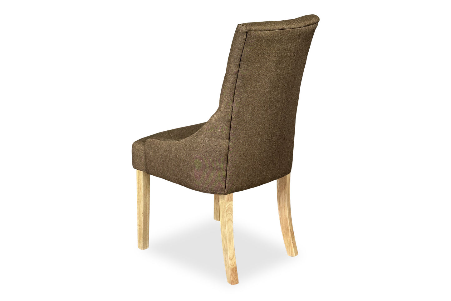 Scoop Back Chair - Light Brown (Oak Legs)