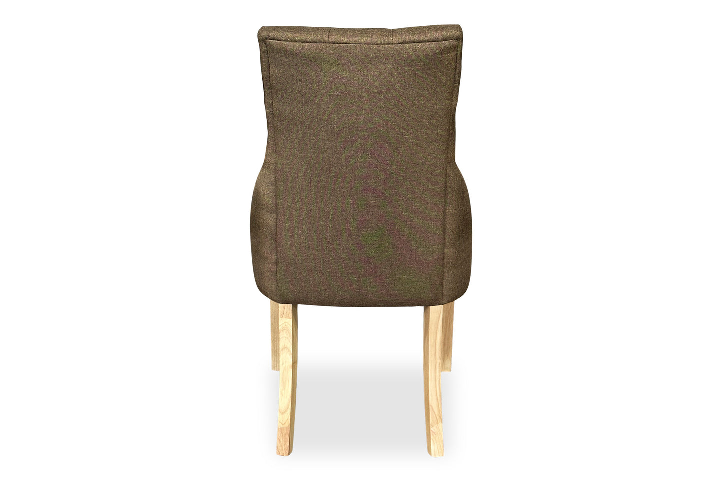 Scoop Back Chair - Light Brown (Oak Legs)