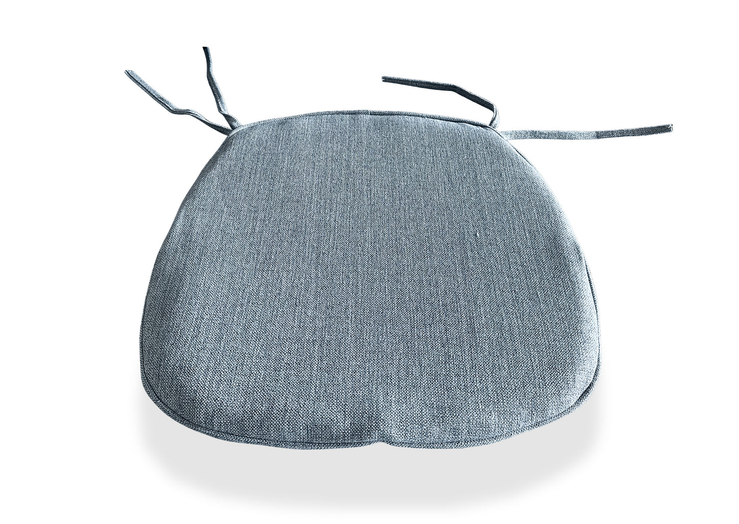 Cross Back Chair Cushion - Hamptons Blue