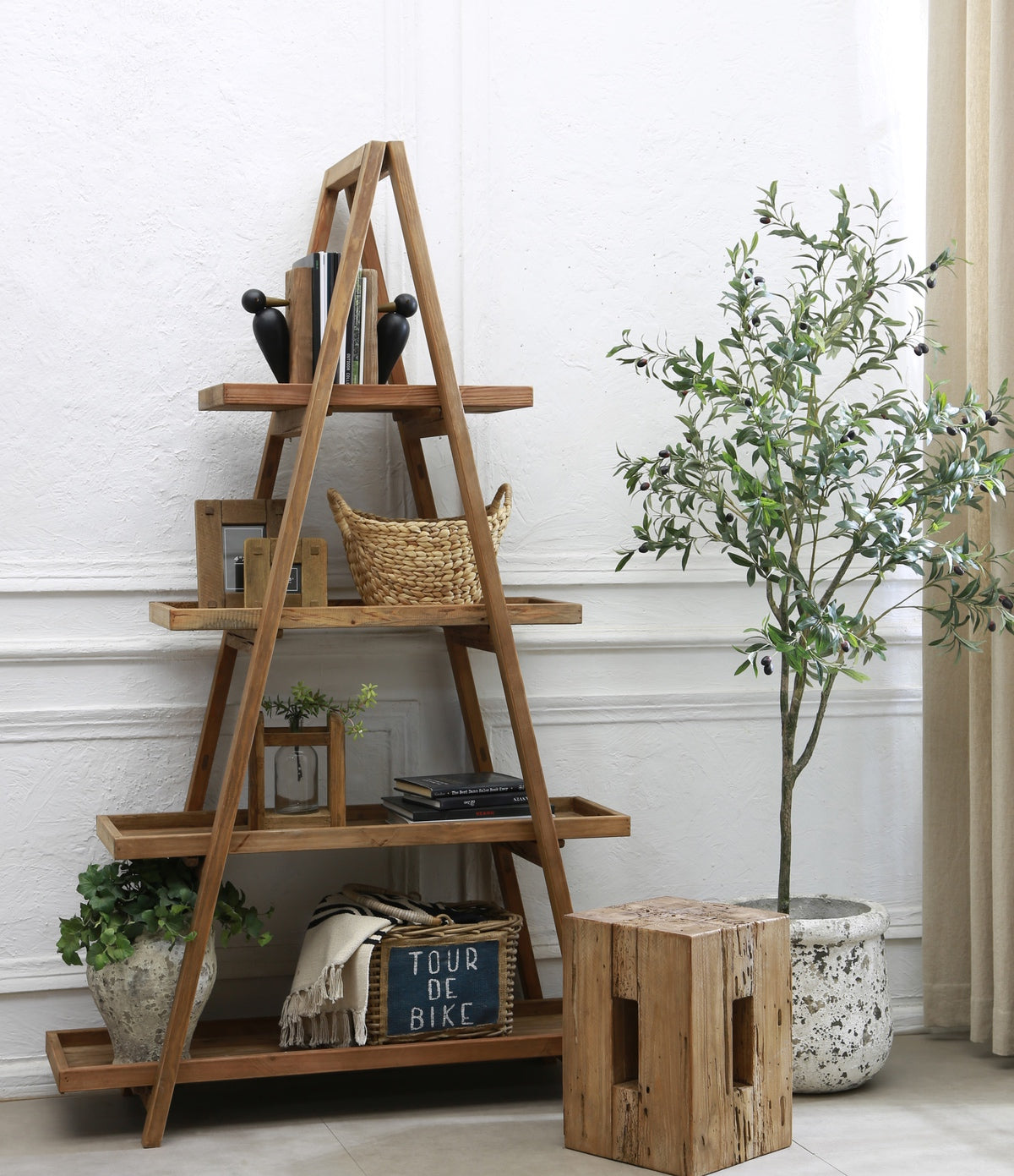 Plantation Bookcase - A-Frame