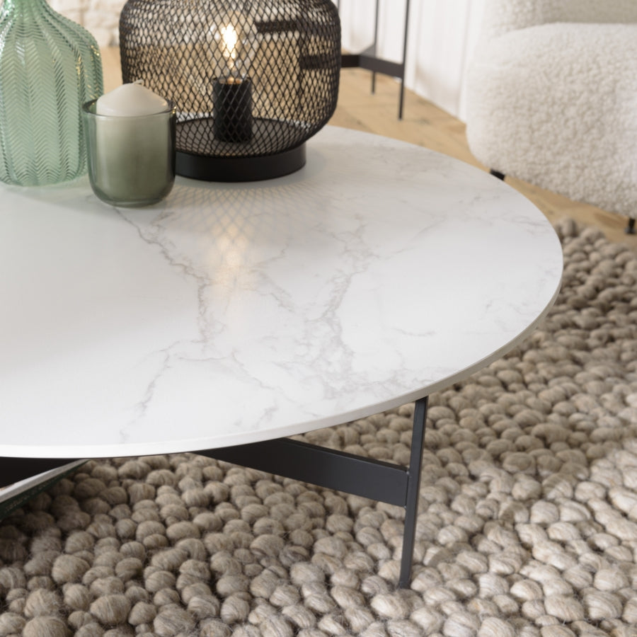 Halo Coffee Table - Marble