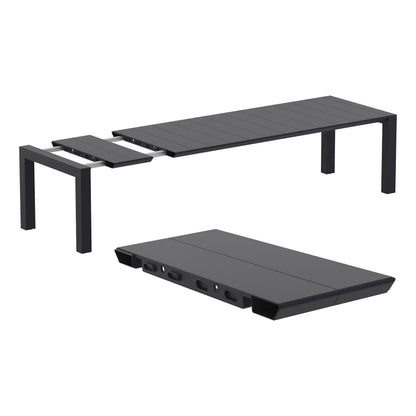 Whitehaven Outdoor Extension Table - Black (2600mm or 3000mm)