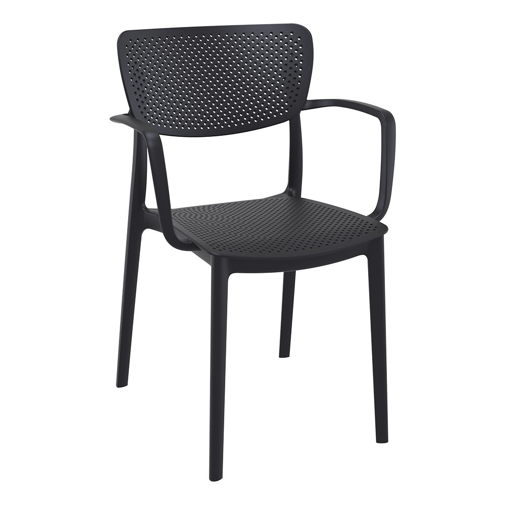 Whitehaven Outdoor Armchair - Black