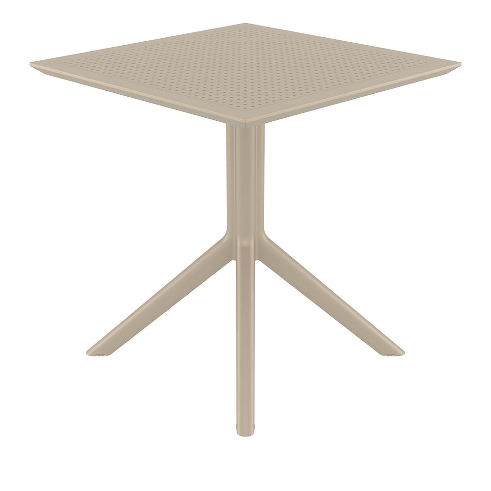 Kirra Outdoor Table - Latte (700mm)