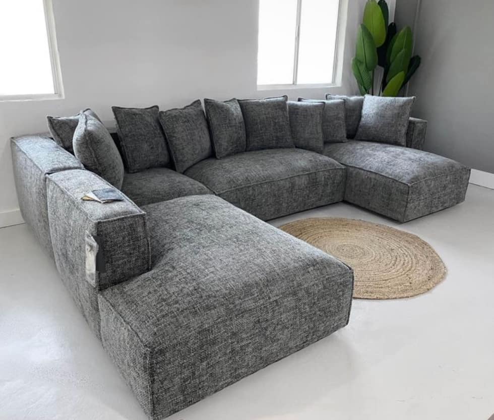 Matrix Modular Sofa - Dark Grey (4 Piece)