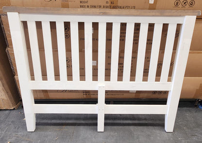 Factory Second - Beachhouse Double Bed & Tallboy