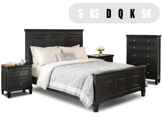 Broadway Bedroom Set (4 Piece)