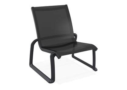 Coolum Outdoor Lounge Chair - Black