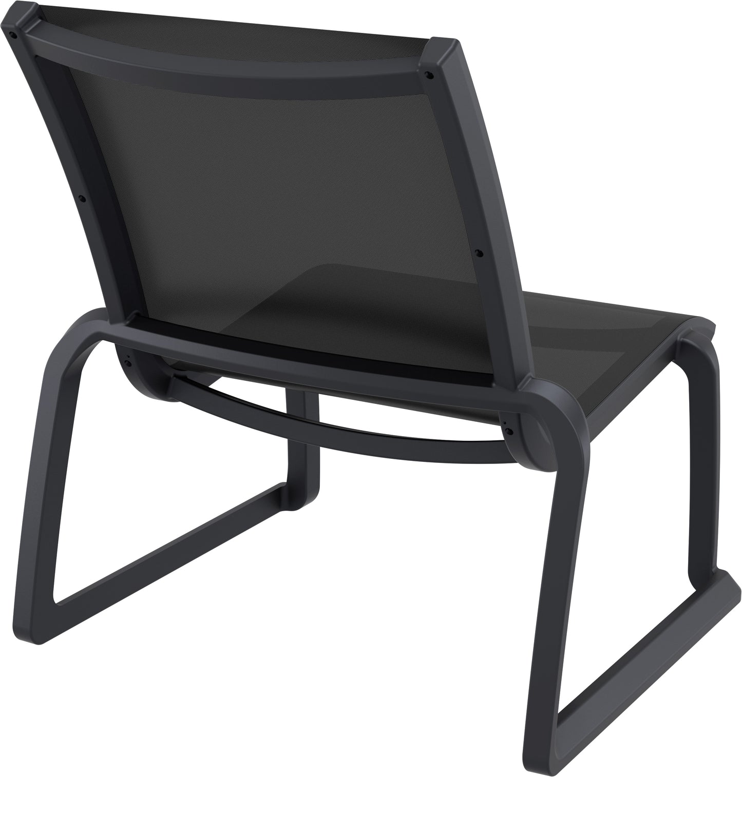 Coolum Outdoor Lounge Chair - Black